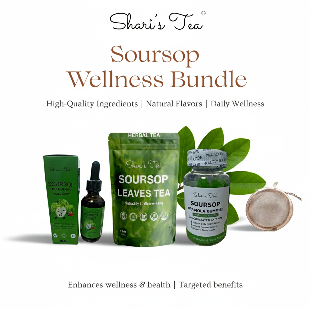 Soursop Herbal Tea Wellness Bundle