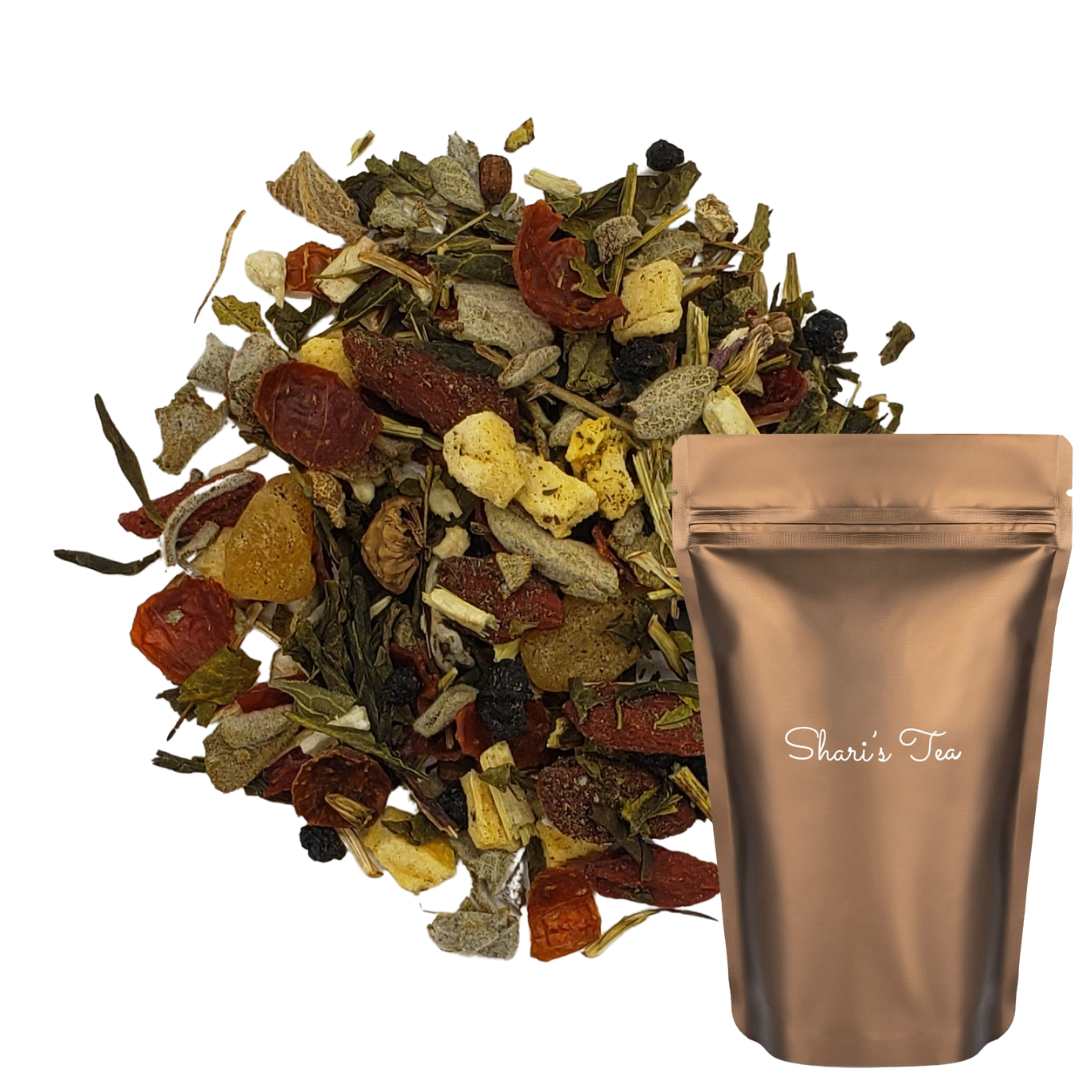 Flu Fighter Herbal Tea of Sharis Tea