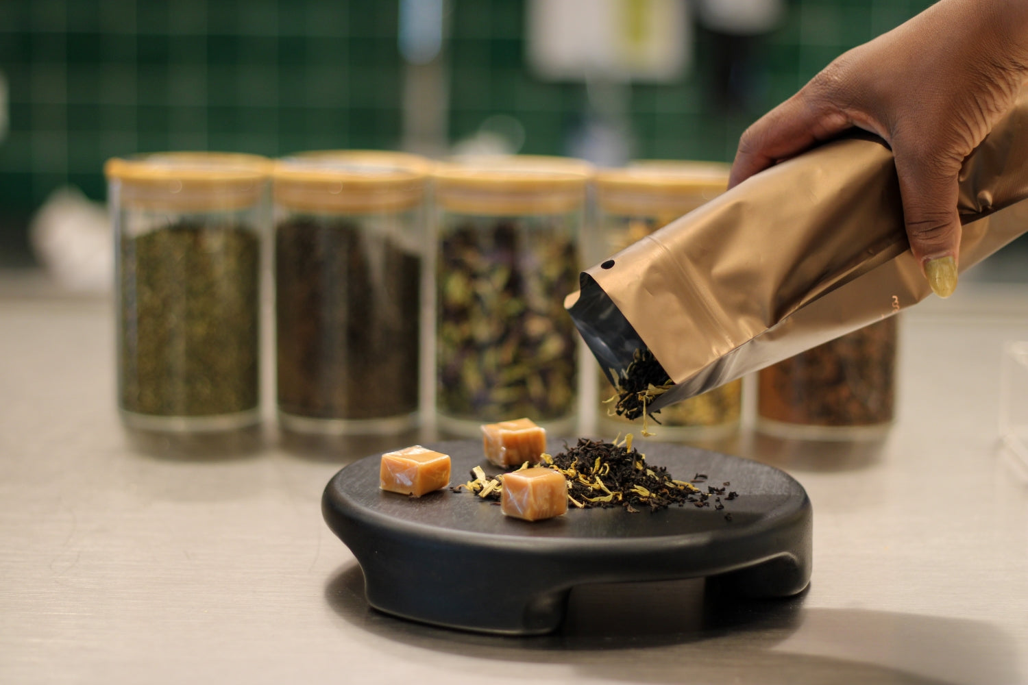 The Benefits of Blackberry Jasmine Green Tea with stand pouch of Shari's Tea