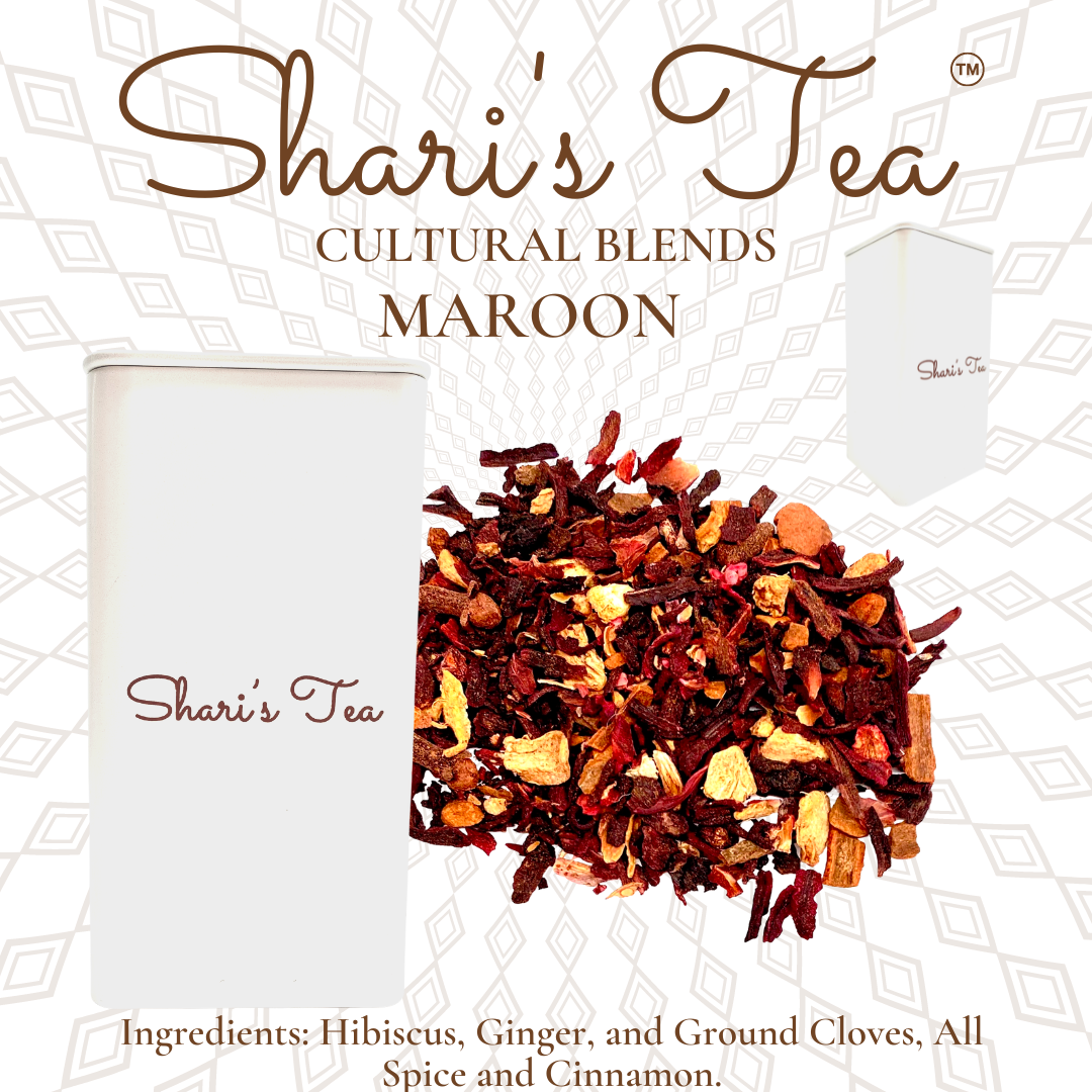 Shari’s Tea Cultural Blend - Maroon