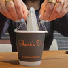 Removing drip tea filter from cup