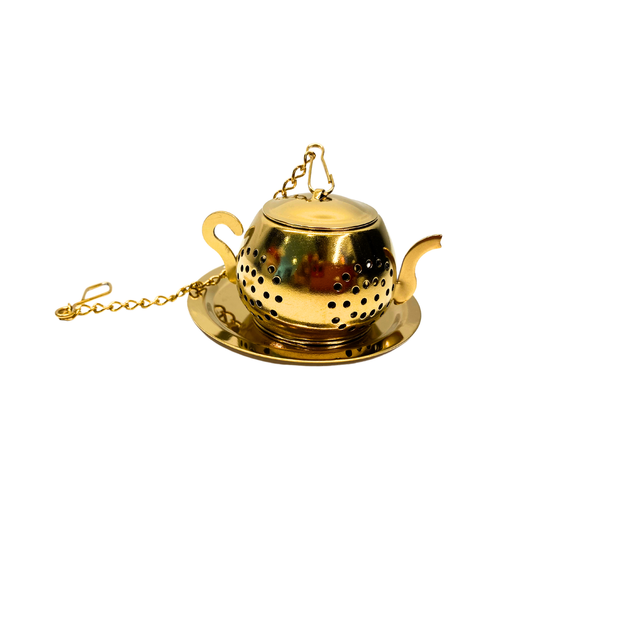 Shari's Tea - Gold Tea Pot Infuser