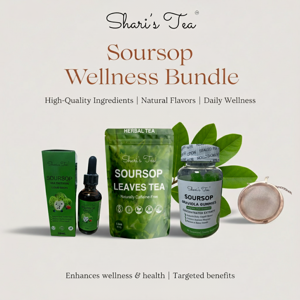 Soursop Herbal Tea Wellness Bundle