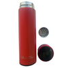 Tea Thermos with Digital Temperature Gauge and Infuser - Red