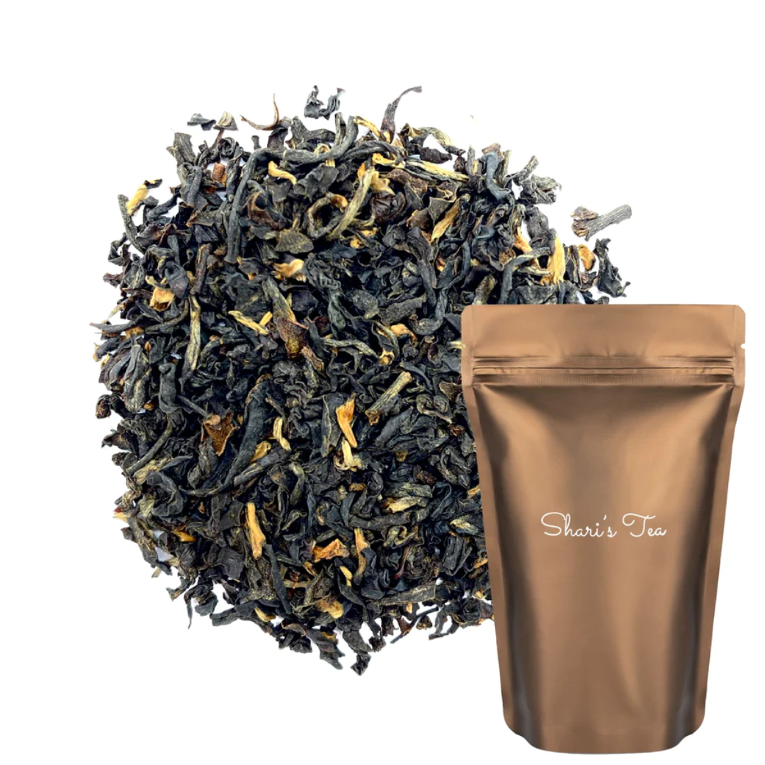 Assam Black and High Leaf Quality Tea with Stand Pouch of Shari's Tea
