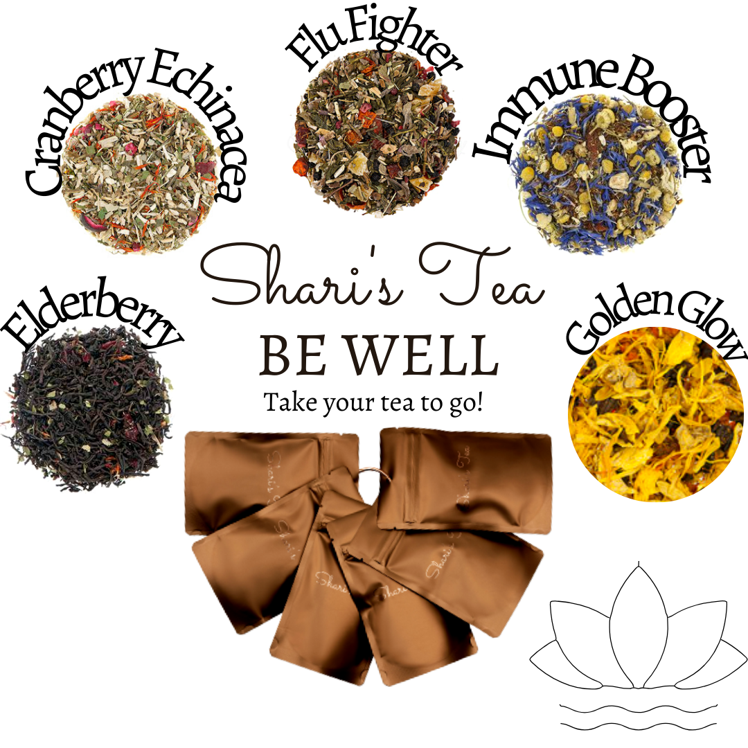 Be Well To Go Kit of Shari's Tea
