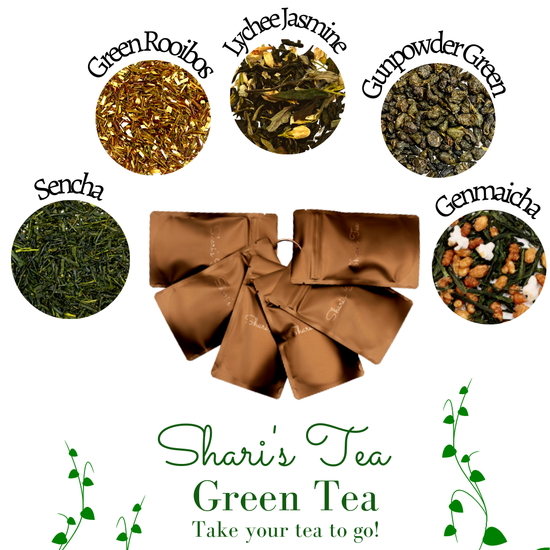 Green Tea To Go Kit of Shari's Tea