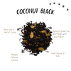 The Ingredients of Coconut Black Tea of Sharis Tea